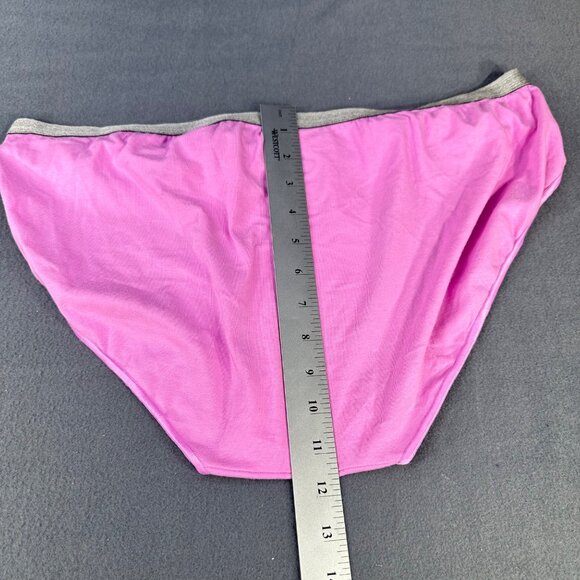 Hanes Womens Size 12 Panty Brief Just My Size Pink New Without Tags - Picture 6 of 6